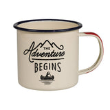 Enamel Mug - The Adventure Cream Color
