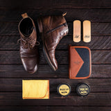 Shoe polish travel kit