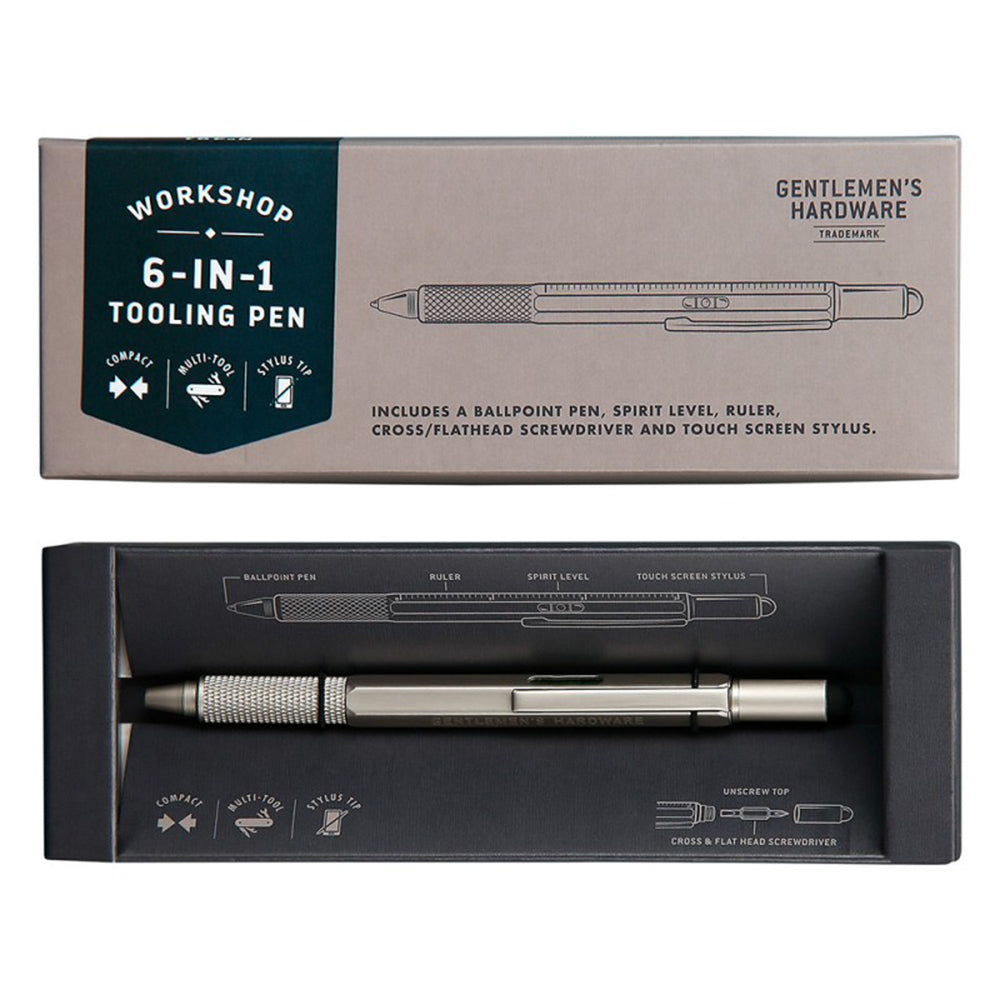 6-in-1 multi-tool pen from Gentlemen's Hardware