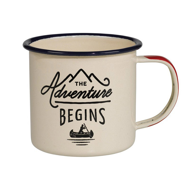 Gentlemen's Hardware - Enamel Mug Cream