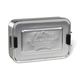 Metal Lunch Box in Silver