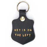 Leather Key Fob - Key Is On The Left