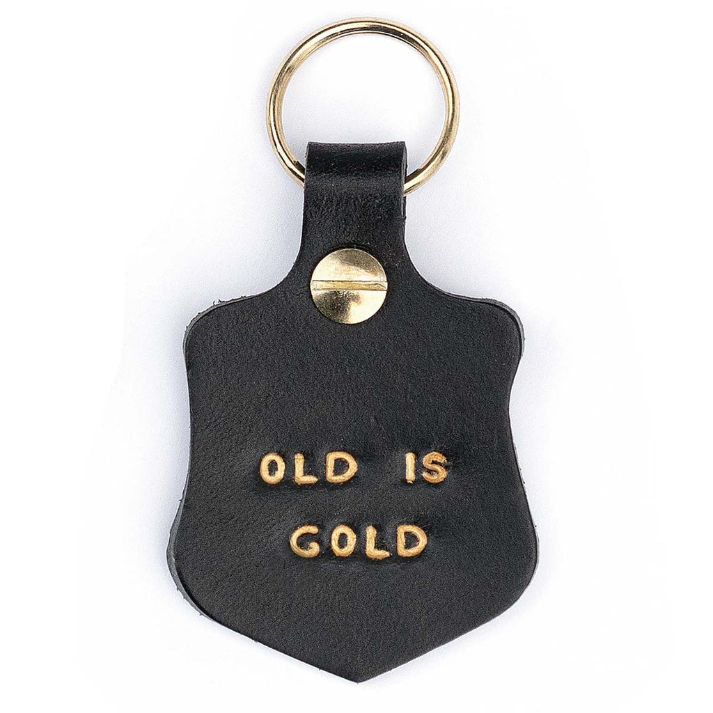 Leather Key Fob - Old Is Gold